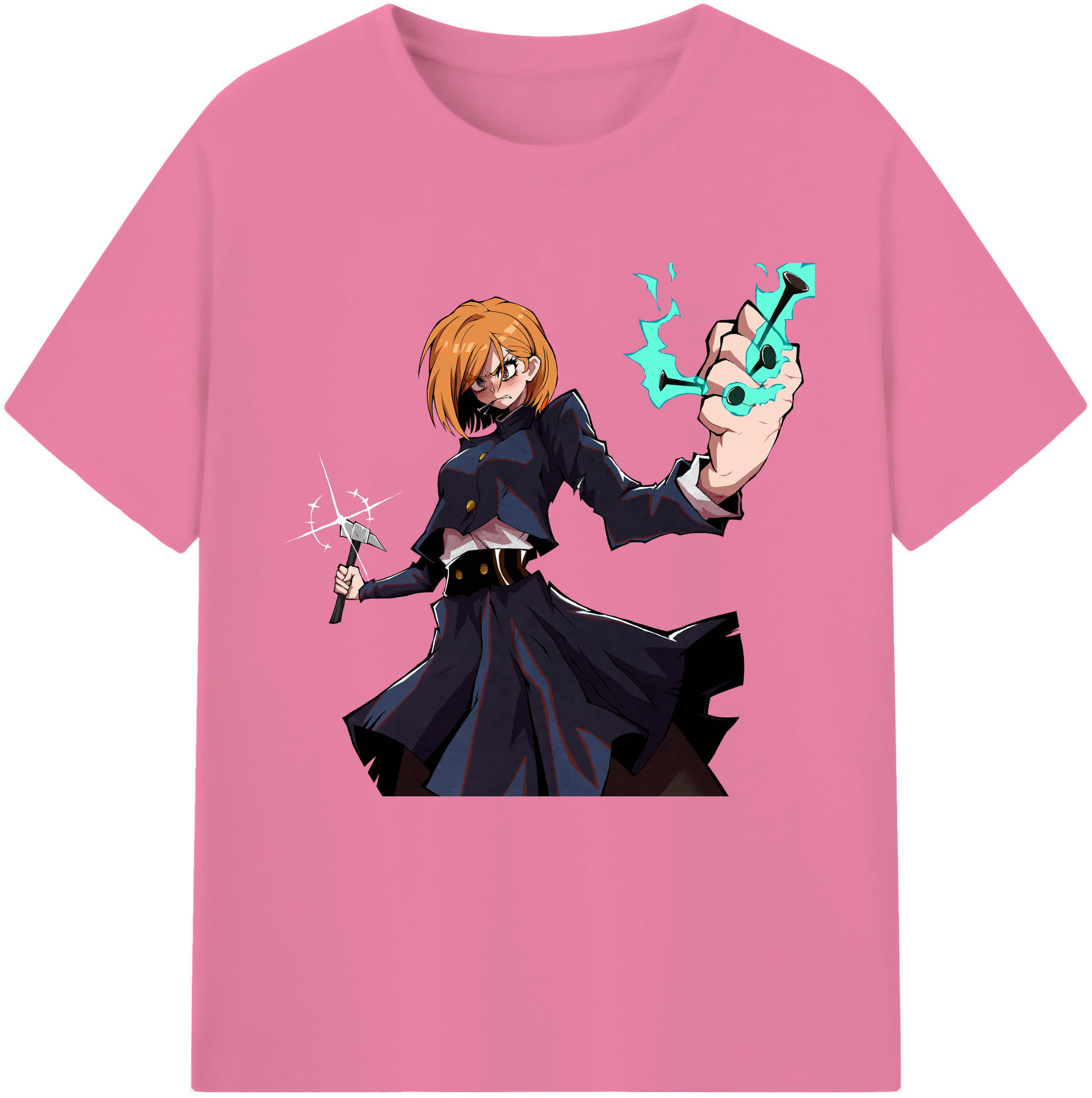 （画像用） 呪術廻戦 Jujutsu Kaisen 綿100％半袖Tシャツ（フロントプリント）